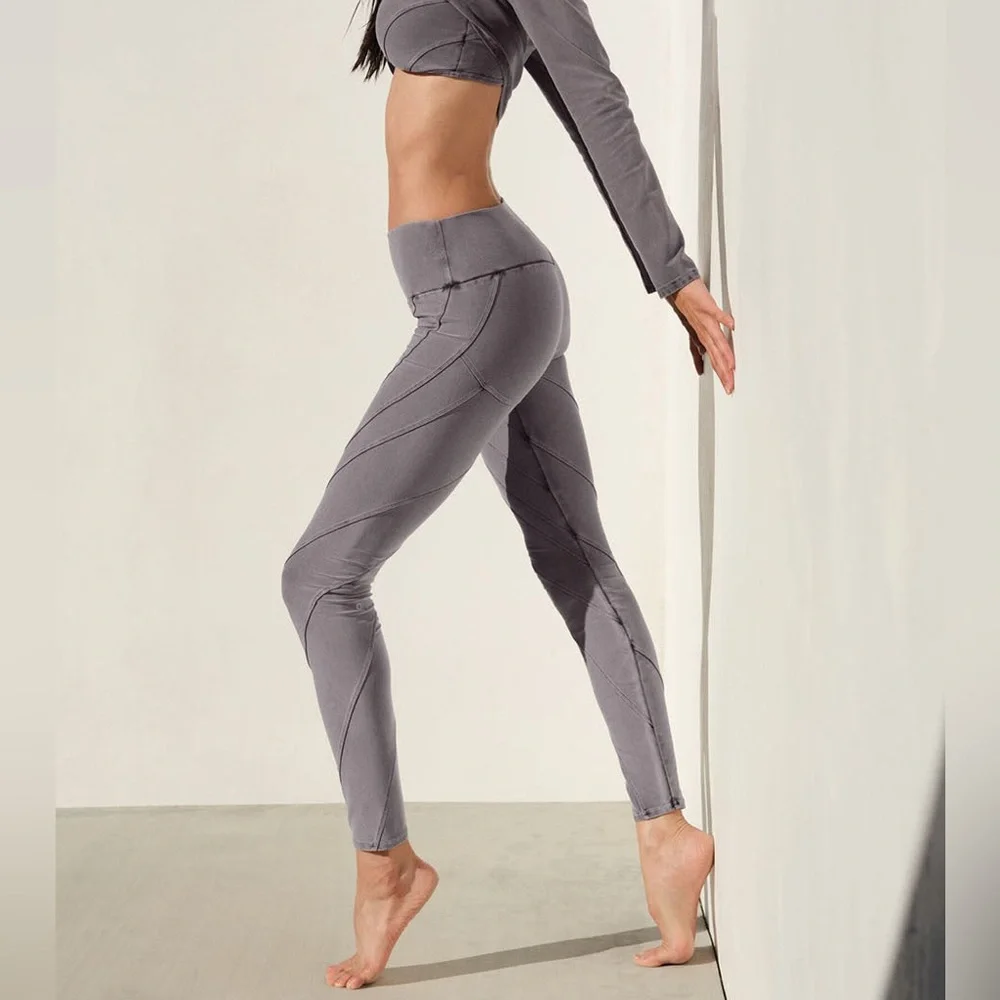 NWT 🌟 ALO yoga alosoft High-Waisted Sunray Leggings - Picture 11 of 12
